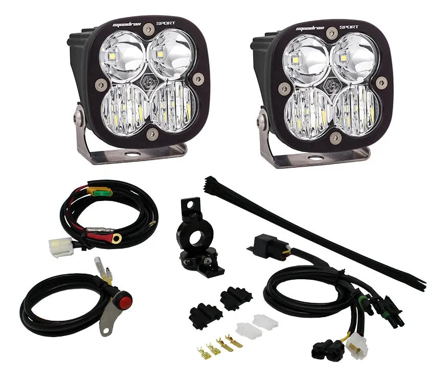 Baja Designs 557084 Adventure Bike 1 Inch Squadron Kit Sportsmen Baja Designs