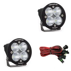 Baja Designs 587806 LED Light Pods Clear Lens Work/Scene (Pair) Squadron R Sport