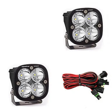 Baja Designs Black Squadron Sport LED Light- Pair