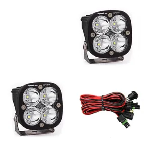 Baja Designs Black Squadron Sport LED Light- Pair