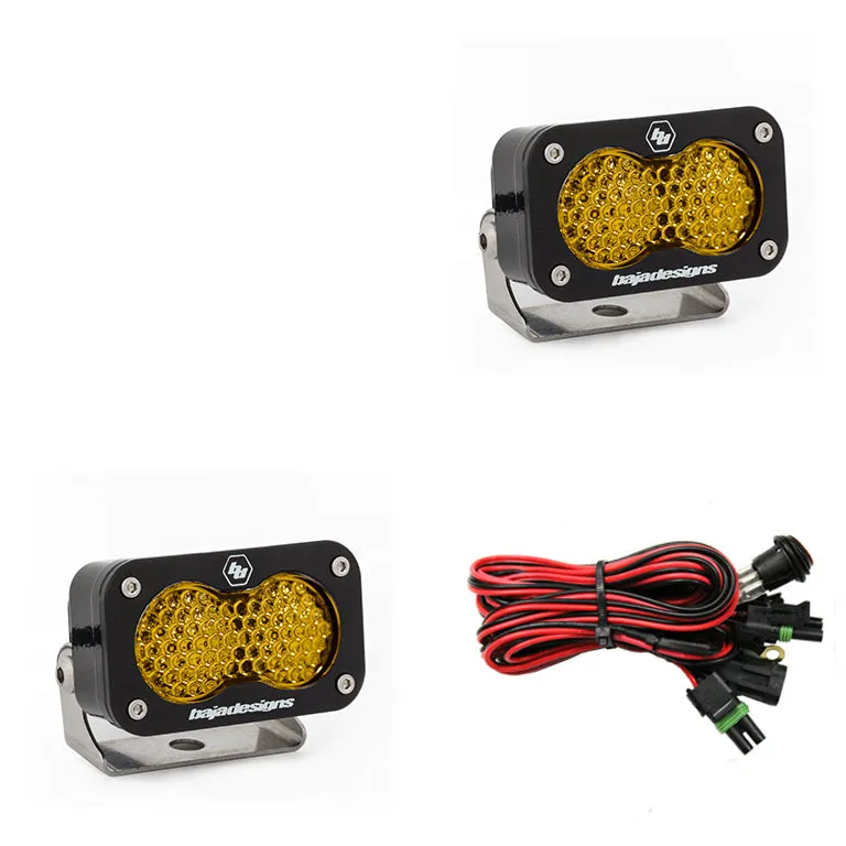 Baja Designs S2 Pro LED Light - Black (Pair)