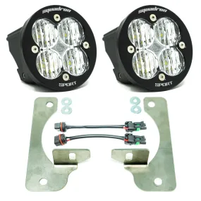 Baja Designs Squadron-R Pro/Sport Fog Pocket LED Light Kit 2018-2024 Jeep Wrangler JL/Gladiator JT Rubicon