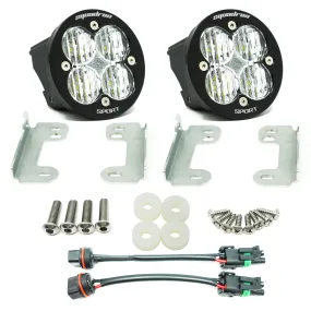 Baja Designs Squadron-R Pro/Sport Fog Pocket LED Light Kit 2018-2024 Jeep Wrangler JL/Gladiator JT Sahara