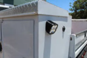 Baja Designs Squadron Sport LED Light - Black Flush Mount