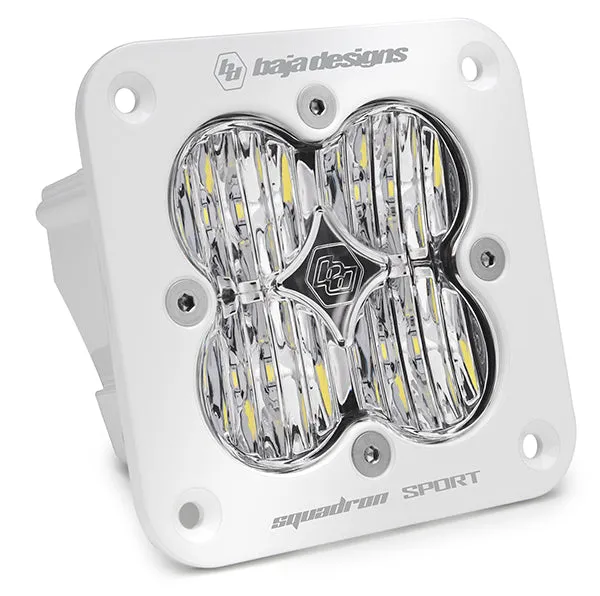 Baja Designs Squadron Sport LED Light - White Flush Mount