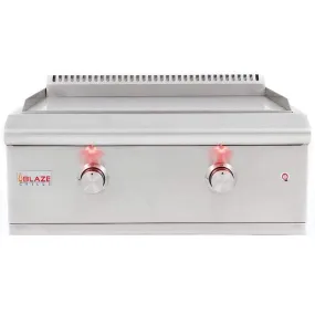 Blaze Premium LTE 30-Inch Built-In Natural Gas Griddle With Lights (BLZ-GRIDDLE-LTE-NG)