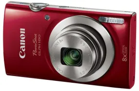 Canon PowerShot ELPH 180 20 Megapixel Red Digital Camera - 1096C001