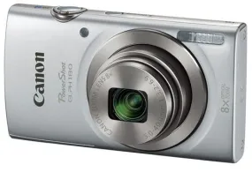 Canon PowerShot ELPH 180 20 Megapixel Silver Digital Camera - 1093C001
