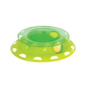 Catnip Chase Track Cat Toy in Green