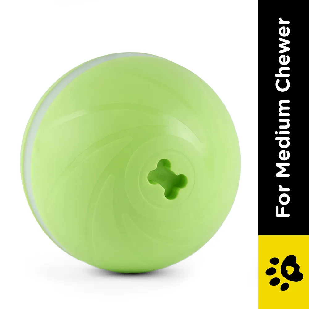 Cheerble Wicked Ball Interactive Toy for Dogs (Green)