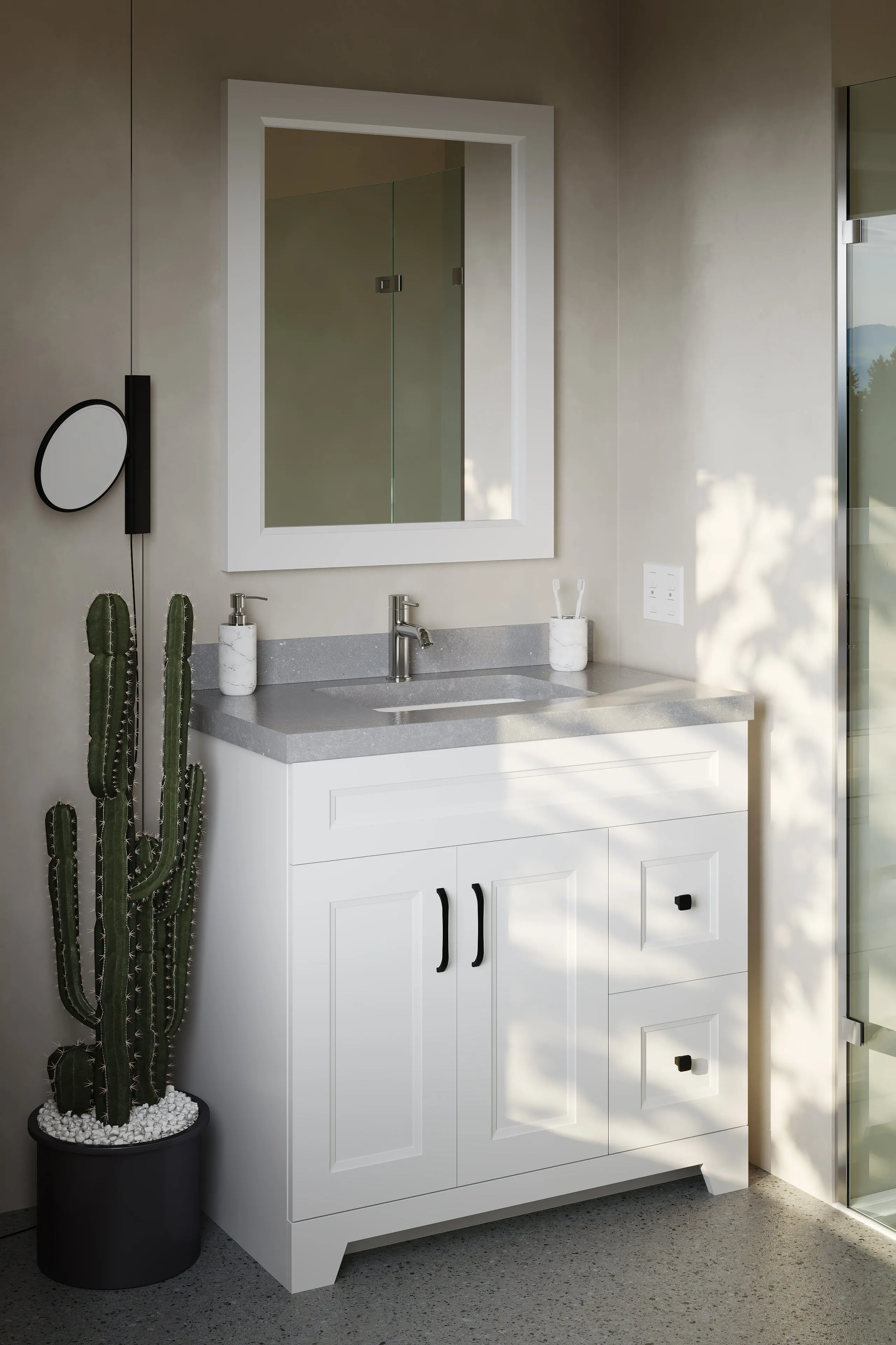Classic Brand Countertop Storage Cabinet