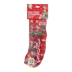 Deluxe Dog Treat Stocking | Meaty Christmas Gift by Good Boy