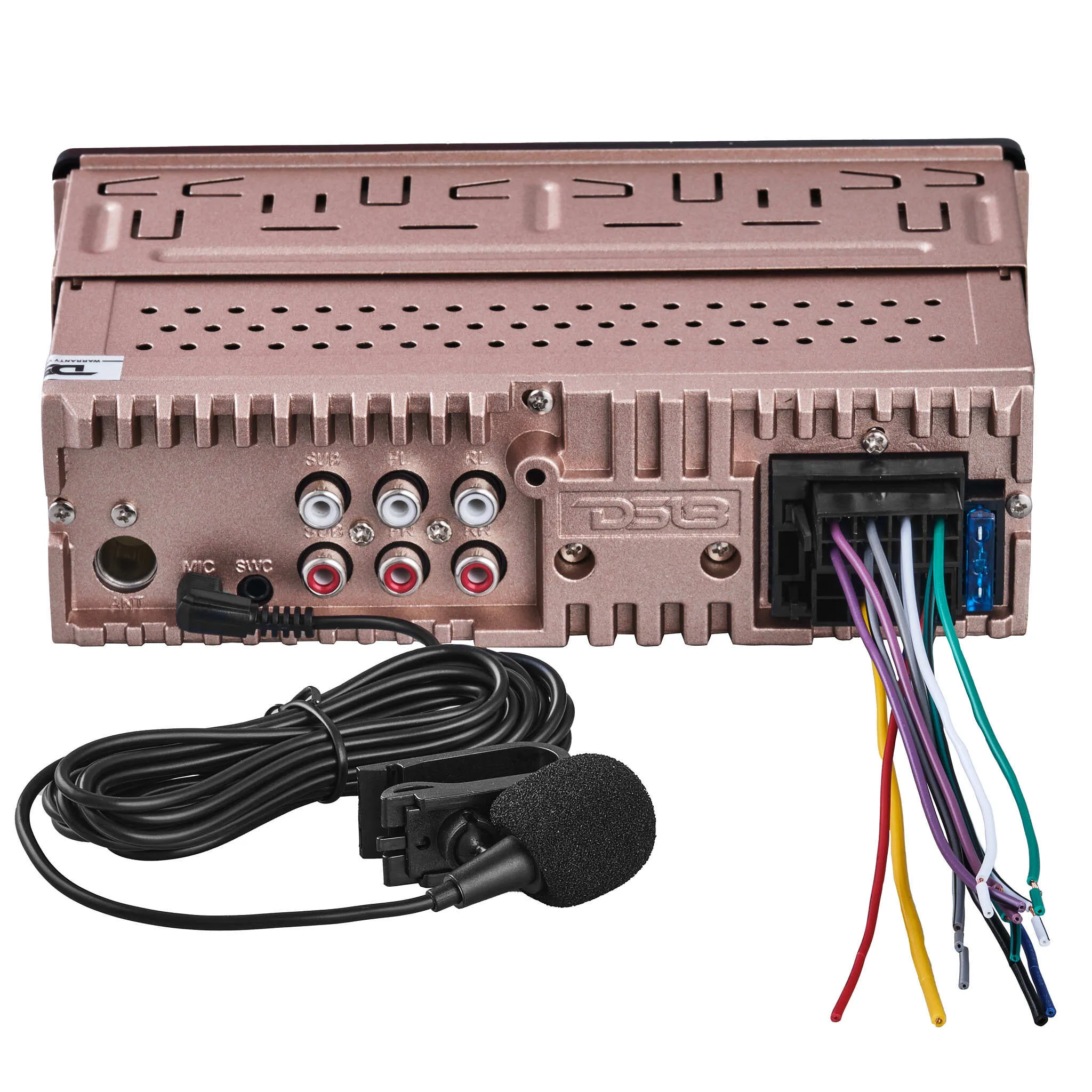 Digital Media Receiver | Single Din | DSP | APP | Bluetooth Audio and Calling Head Unit | Aux Input | USB | Mechless | AM/FM Radio Receiver | 3V   3.5V Subwoofer