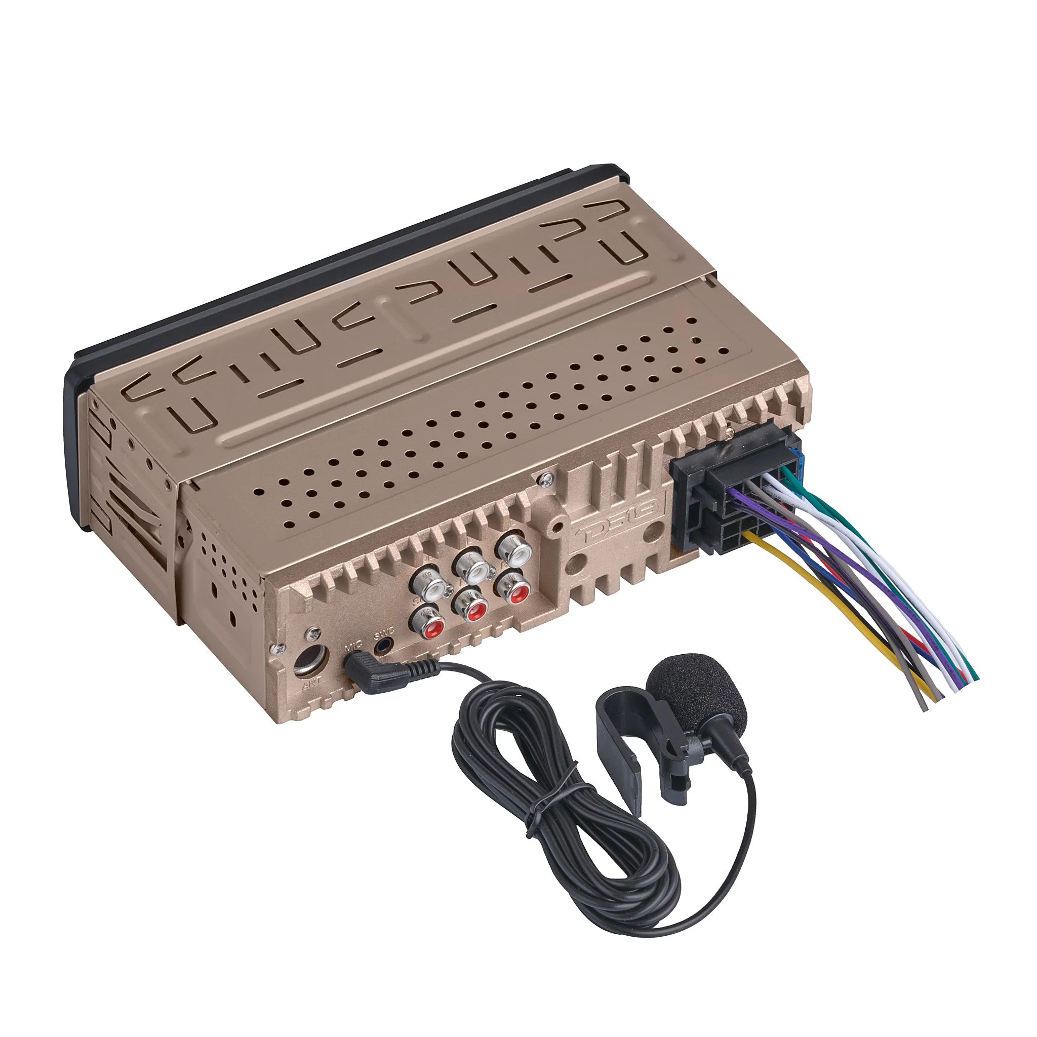 Digital Media Receiver | Single Din | DSP | APP | Bluetooth Audio and Calling Head Unit | Aux Input | USB | Mechless | AM/FM Radio Receiver | 3V   3.5V Subwoofer