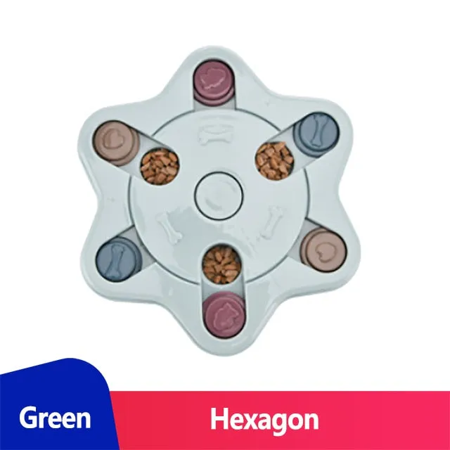Dog Puzzle Treat Feeder Interactive Toy