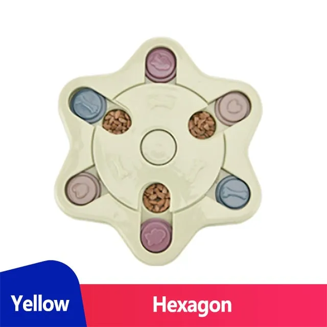Dog Puzzle Treat Feeder Interactive Toy