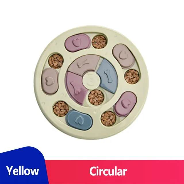 Dog Puzzle Treat Feeder Interactive Toy
