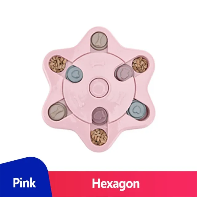 Dog Puzzle Treat Feeder Interactive Toy