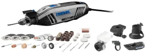 Dremel 4300-5/40 Rotary Tool Kit, 1.8 A, 1/32 to 1/8 in Chuck, Keyless Chuck, 5000 to 35,000 rpm Speed :EA: QUANTITY: 1