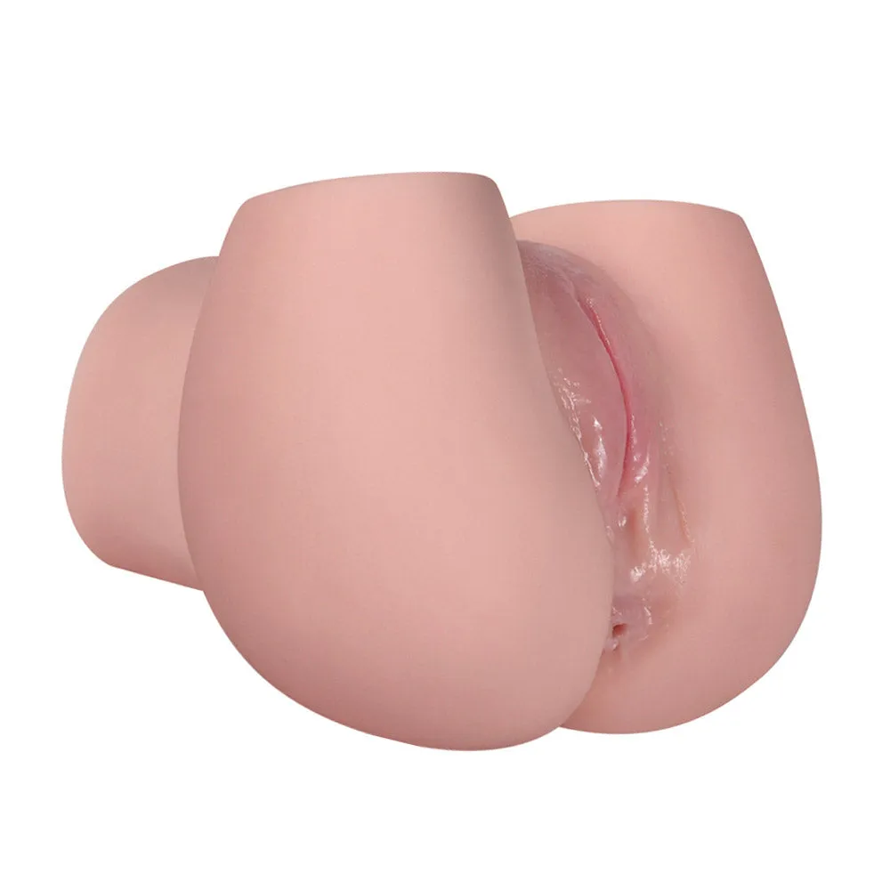 E48 Roxanne Realistic Ribbed Vagina and Ass Masturbator 4 lb