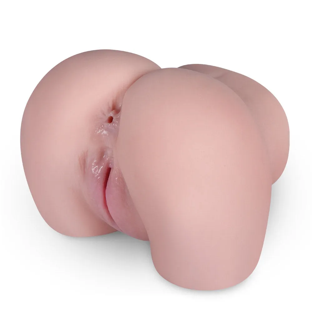 E48 Roxanne Realistic Ribbed Vagina and Ass Masturbator 4 lb