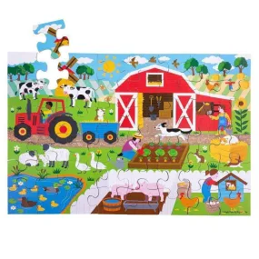 Farmyard Floor Puzzle (48 piece)