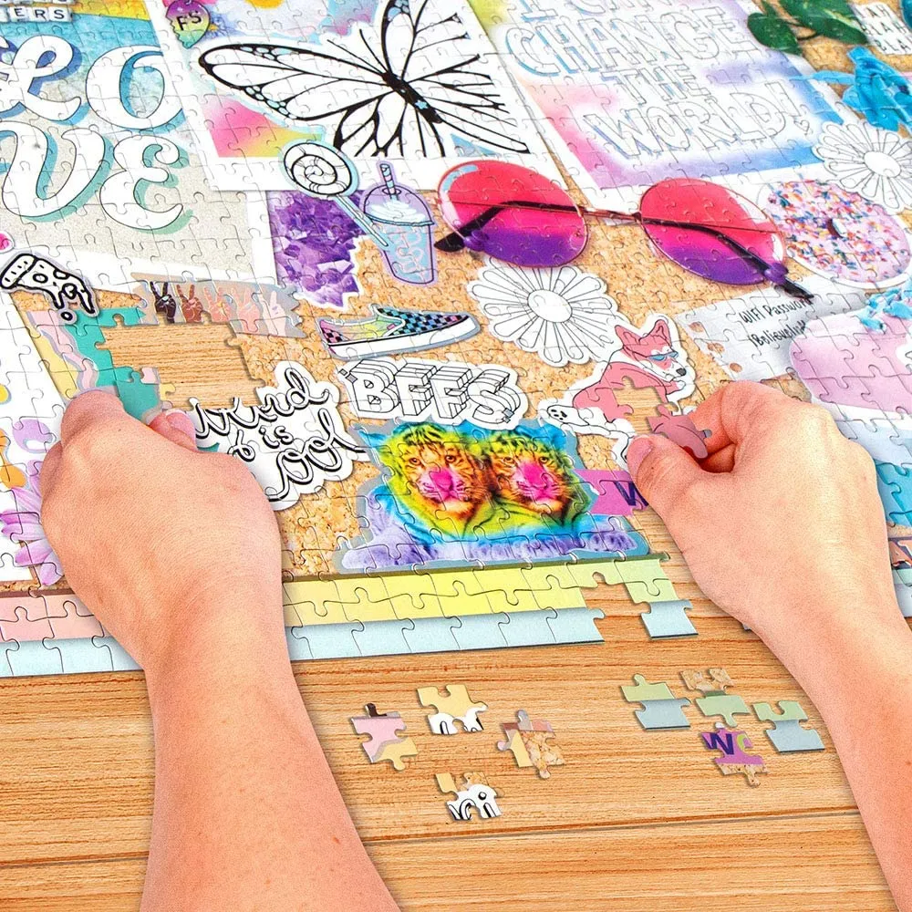 Fashion Angels Color & Bling DIY Jumbo Puzzle Design Kit