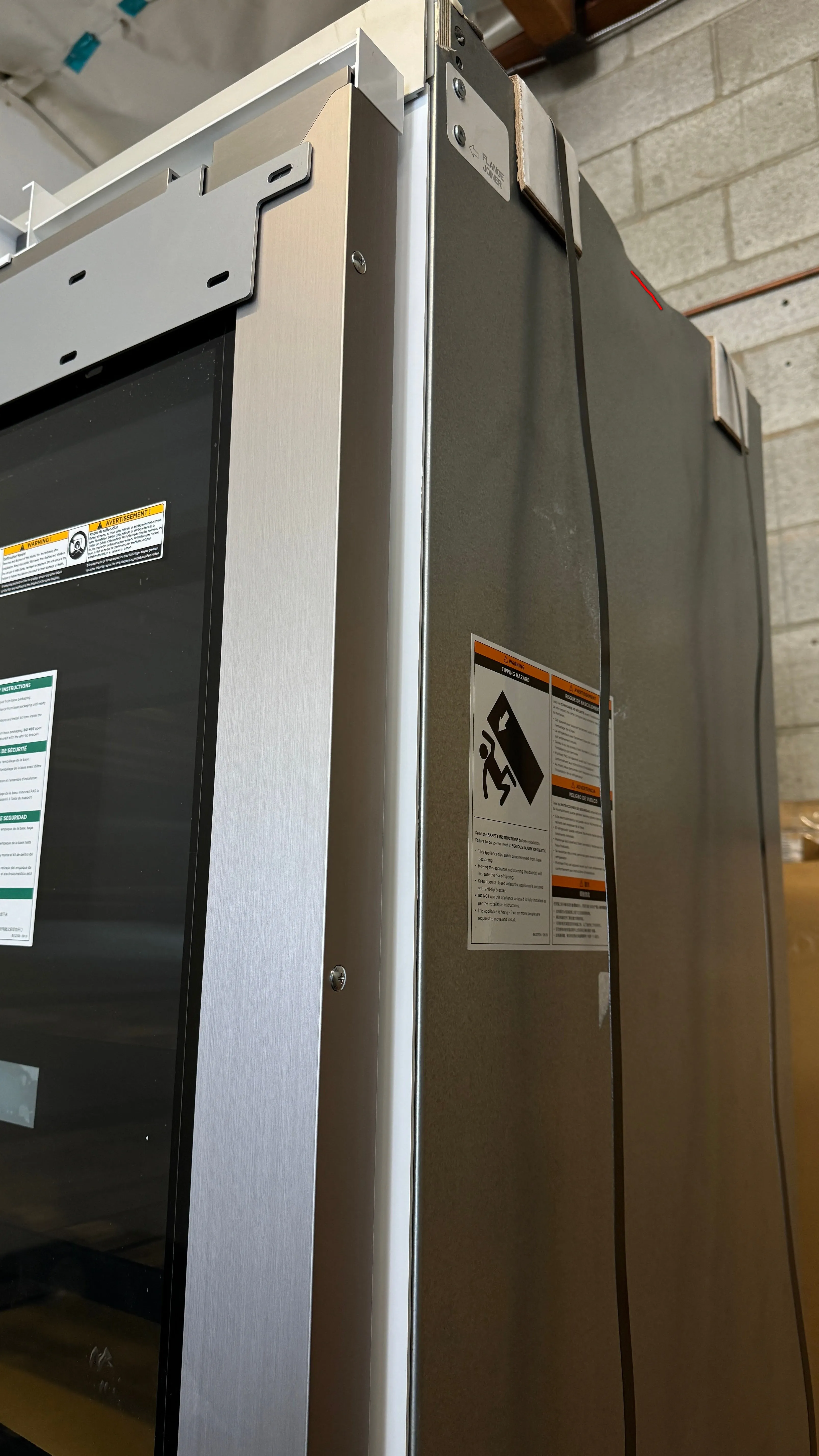 Fisher & Paykel Series 11 RS2484VL2K1 24 Inch Built-In Dual Zone Integrated Column Wine Cabinet with 91 Bottle Capacity, 13 Full Extension Storage Racks, UV-Tempered Glass Door, and Joiner Kit Included: Left Hinge, Panel Ready