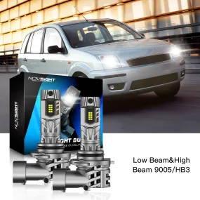 Fit for 2010-2012 Ford Fusion 9005 High and Low Beam LED Headlights Bulbs
