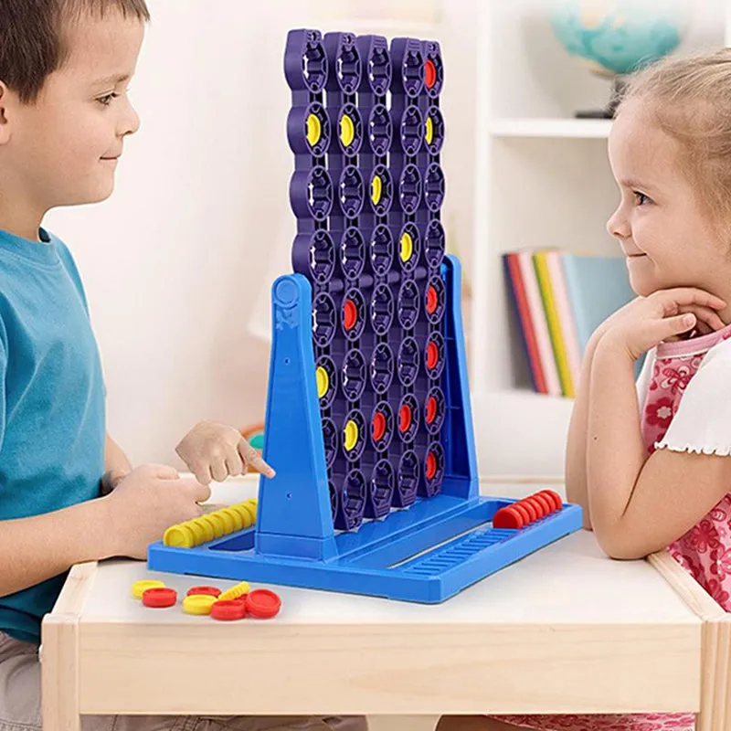 Four in a Row Interactive Children and Family Puzzle Board Game