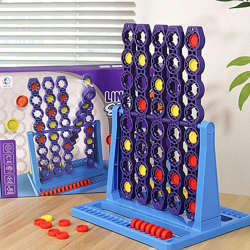 Four in a Row Interactive Children and Family Puzzle Board Game