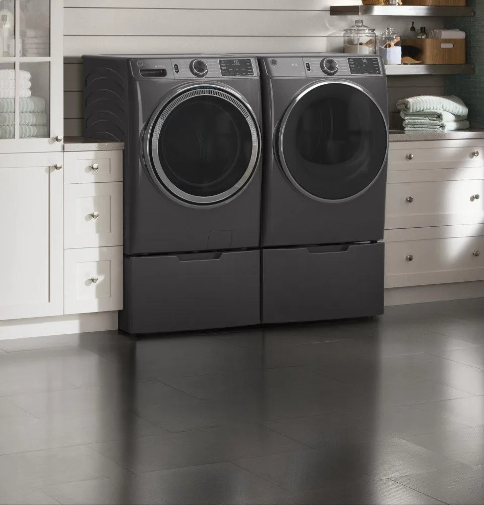 GE® 7.8 cu. ft. Capacity Smart Front Load Electric Dryer with Sanitize Cycle