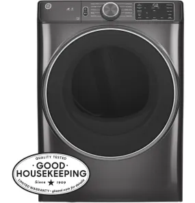GE® 7.8 cu. ft. Capacity Smart Front Load Electric Dryer with Sanitize Cycle