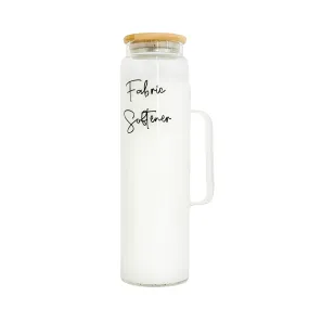 Glass Laundry Liquid Bottle with with Handle - 1L