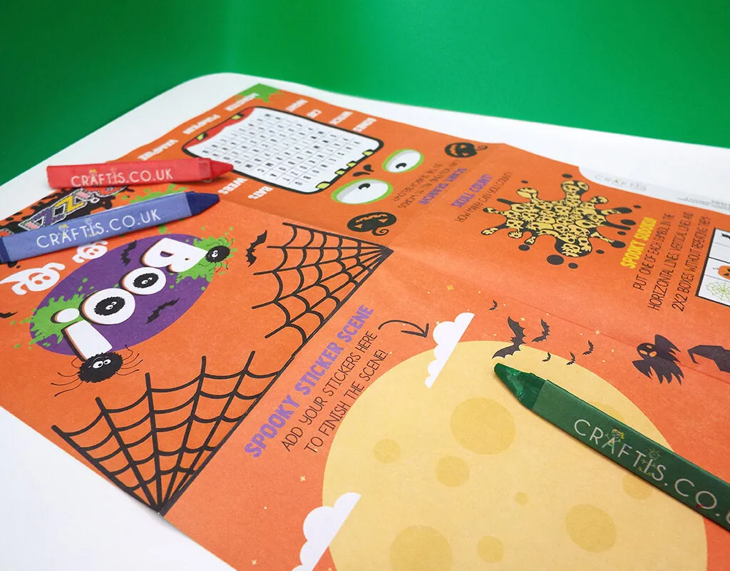 Halloween Bizzi Kids Activity Bags (Case of 200)