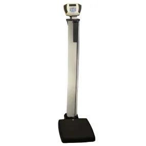 Health o Meter Heavy Duty Eye Level Digital Scale with Integral Digital Height Rod and Connectivity Kit