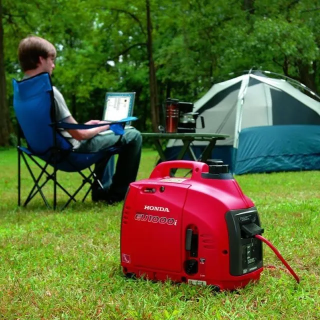 Honda EU1000i Super Quiet 1000 Watt Portable Inverter Generator with Co-Minder