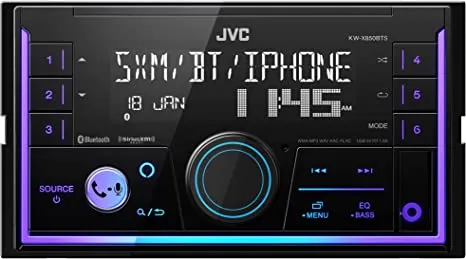 JVC KW-X850BTS Single-DIN Car Stereo Receiver