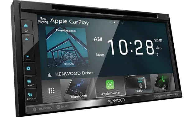 Kenwood DDX6706S - 6.8" DVD Receiver with Bluetooth