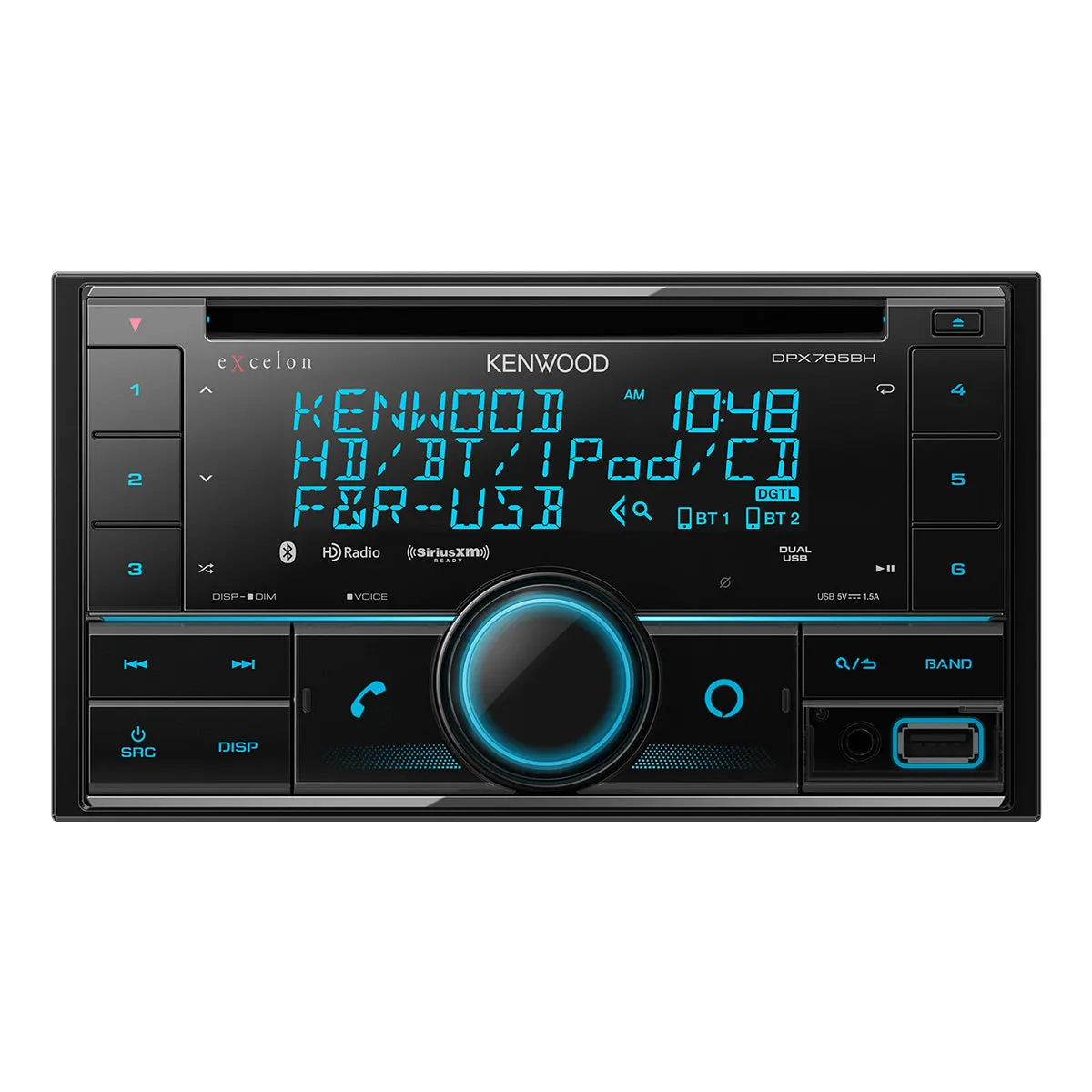 Kenwood DPX795BH CD Receiver with Amazon Alexa Built-In, Bluetooth & HD Radio