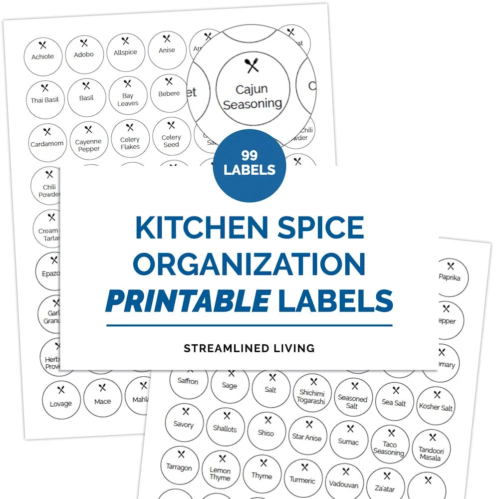 Label All the Things Printable Label Bundle