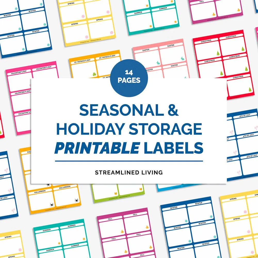 Label All the Things Printable Label Bundle