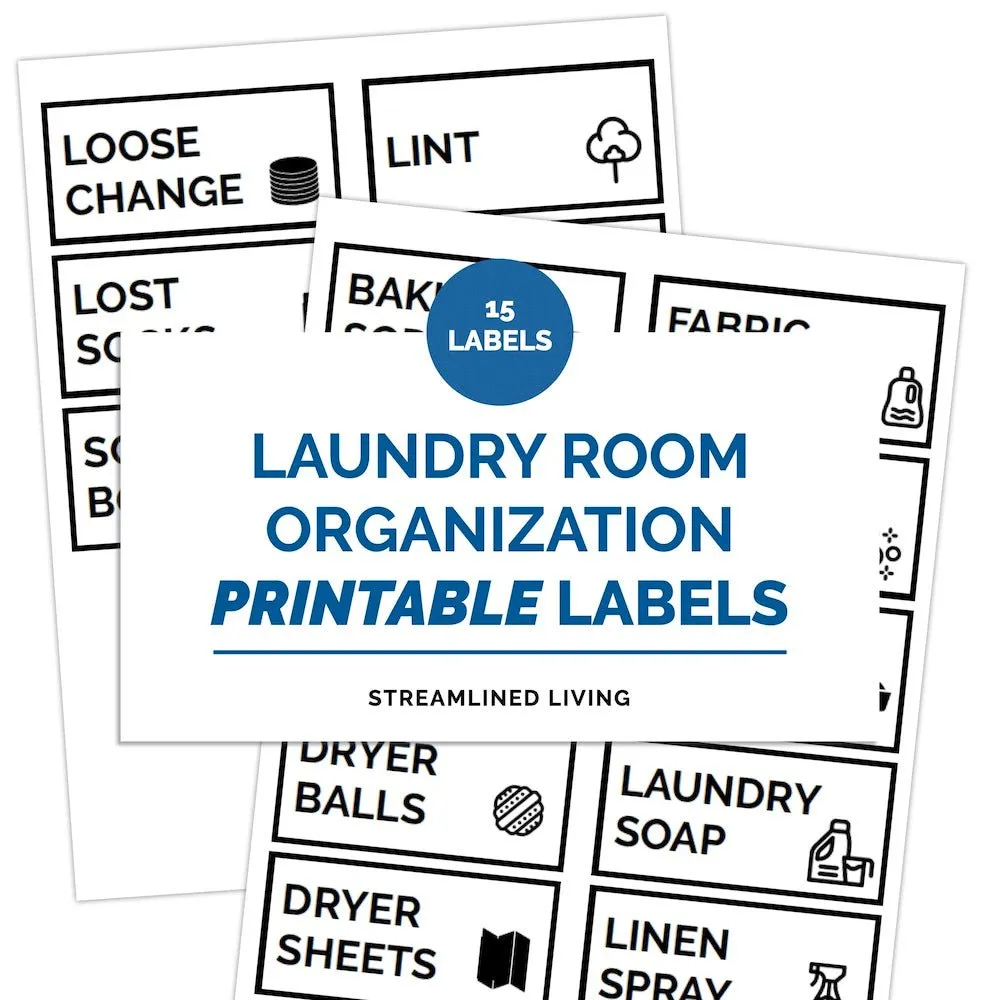 Label All the Things Printable Label Bundle