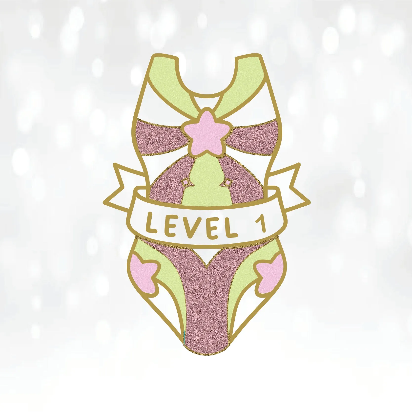 Leotard Level Pin- Level 1-10