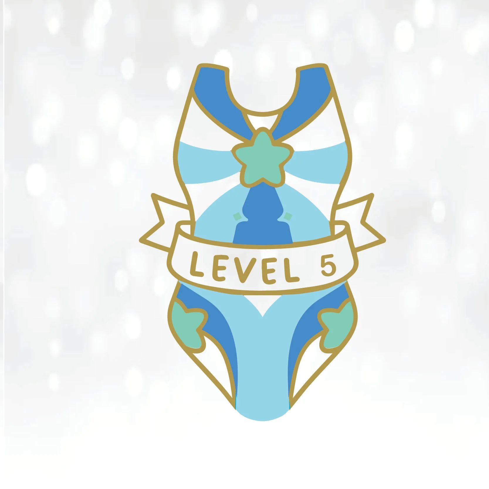 Leotard Level Pin- Level 1-10