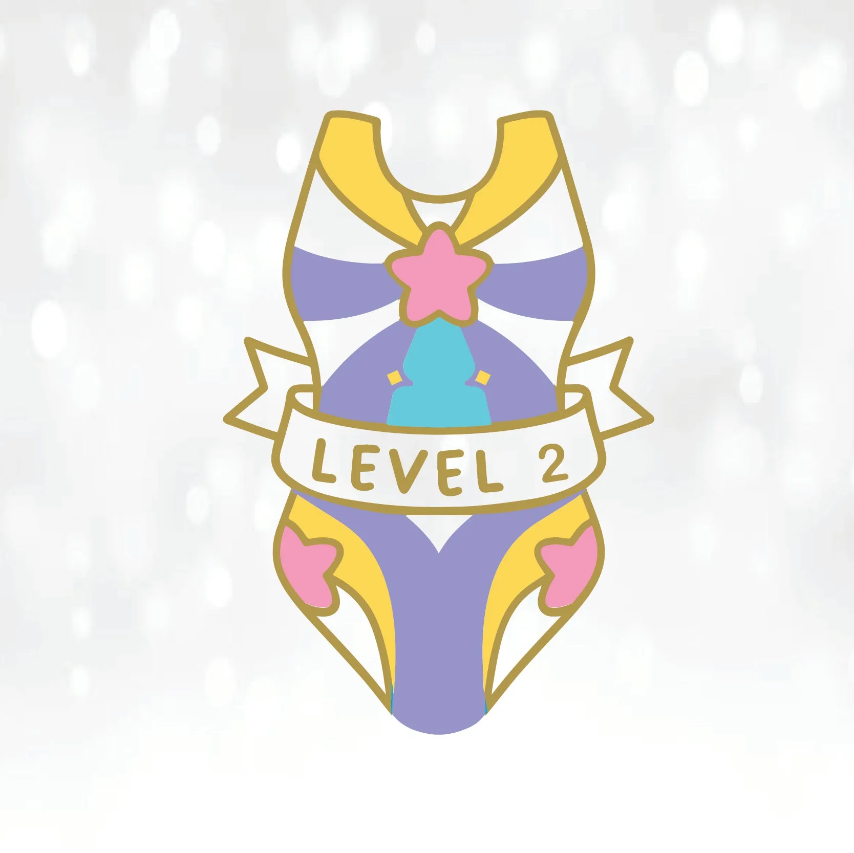 Leotard Level Pin- Level 1-10