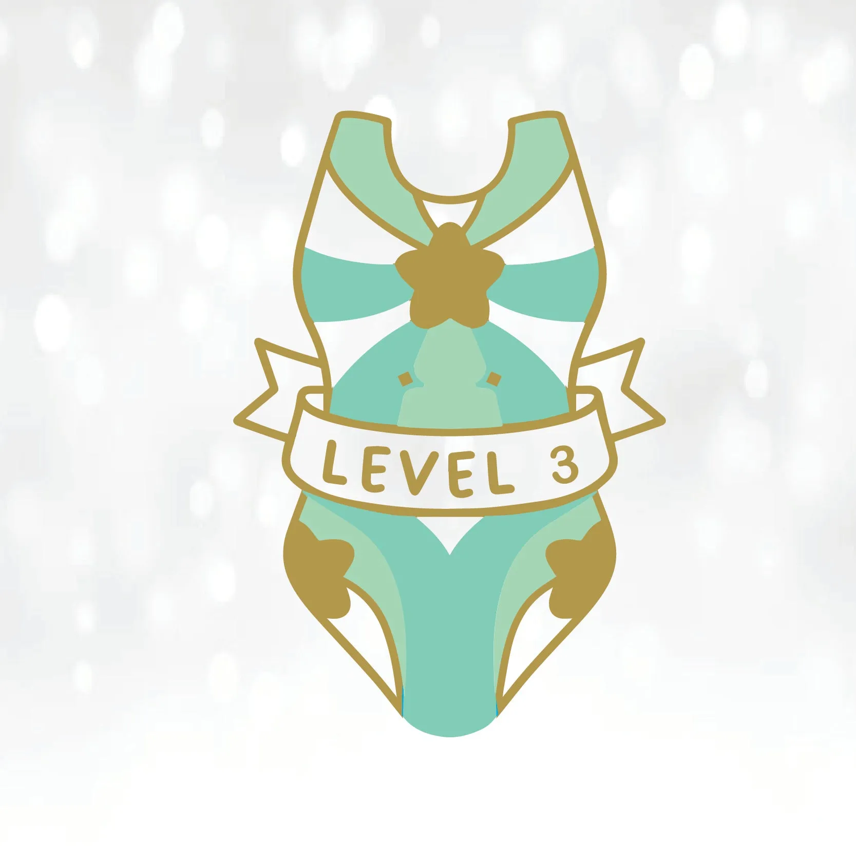 Leotard Level Pin- Level 1-10