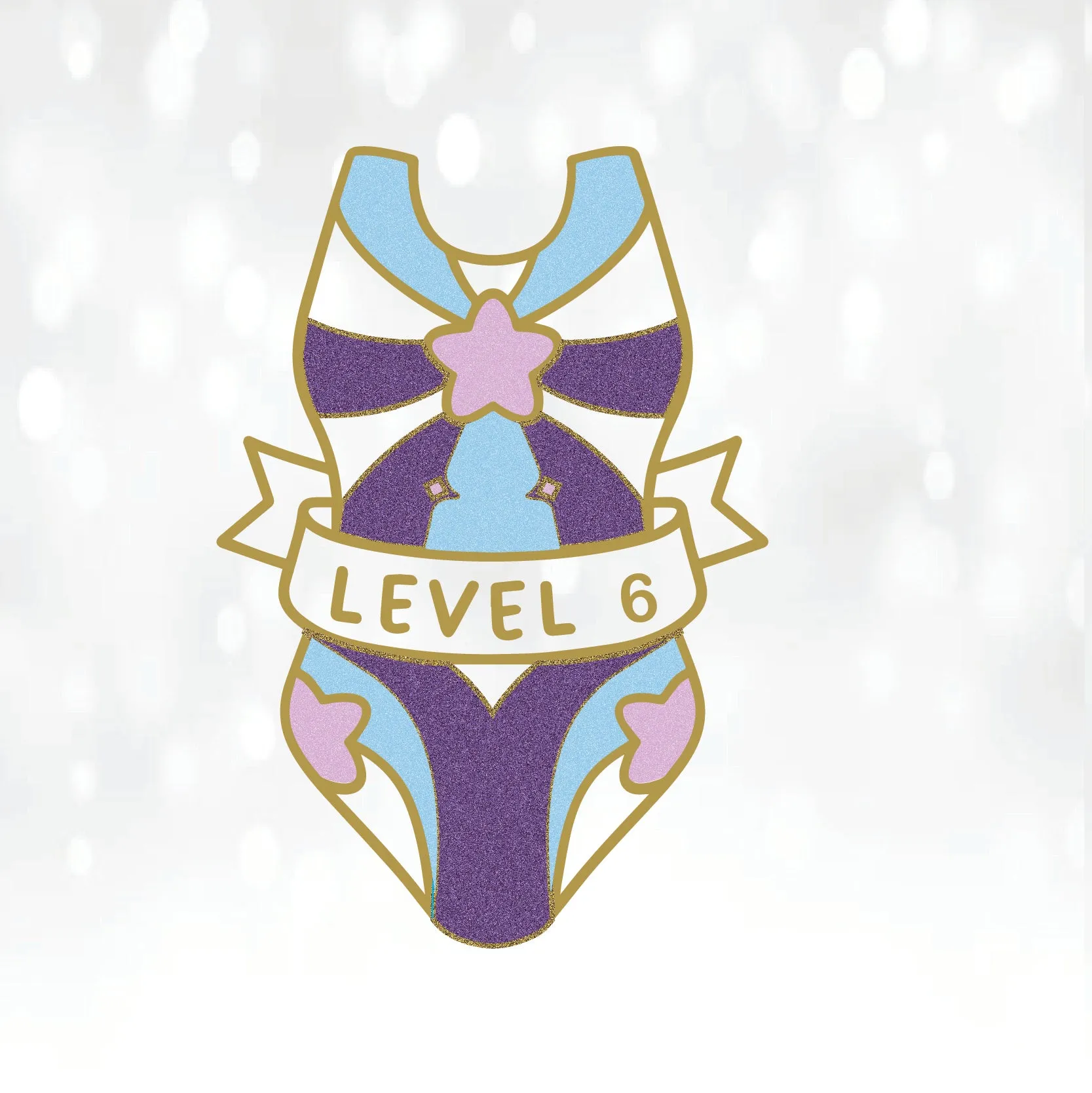 Leotard Level Pin- Level 1-10