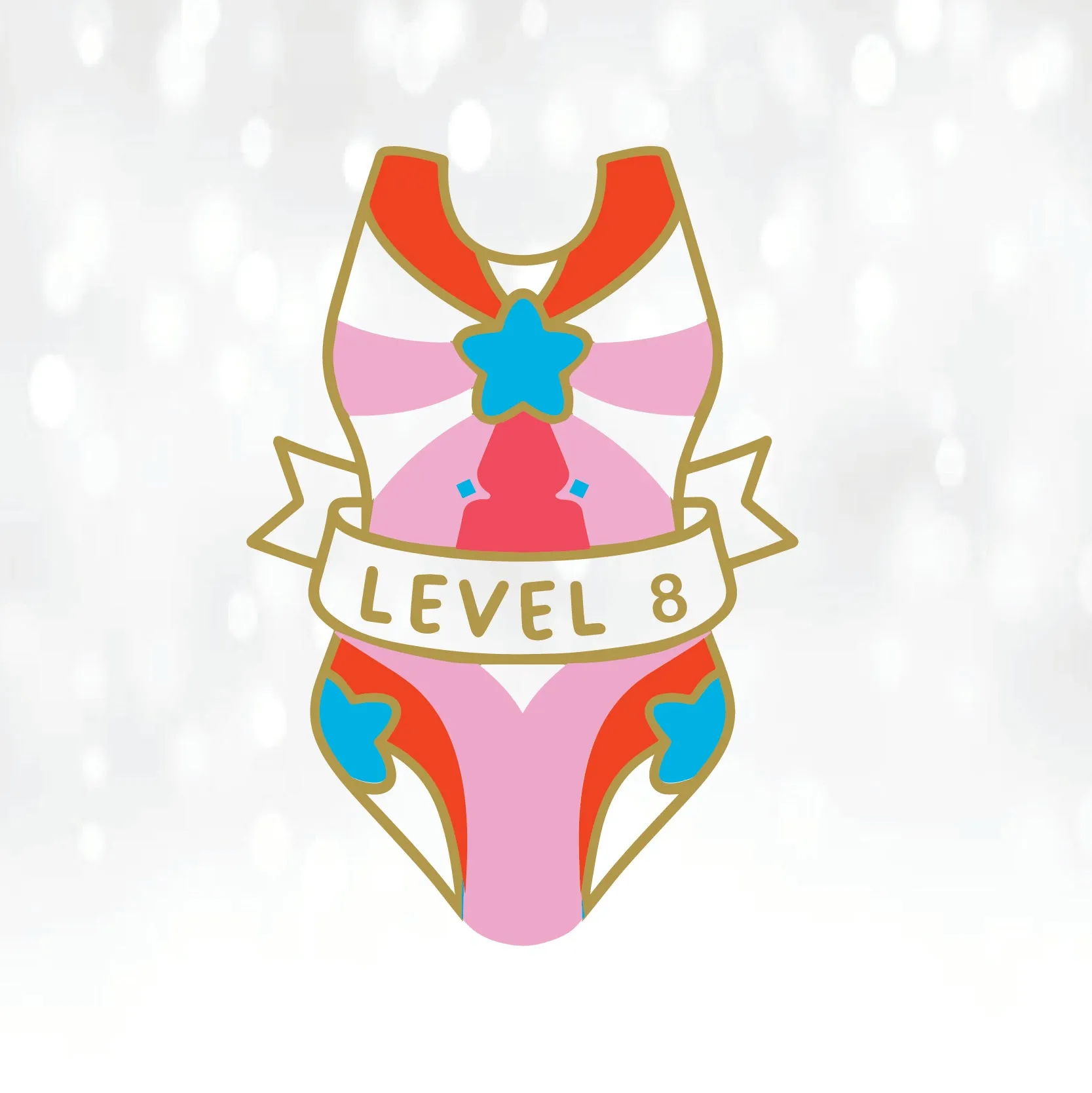 Leotard Level Pin- Level 1-10