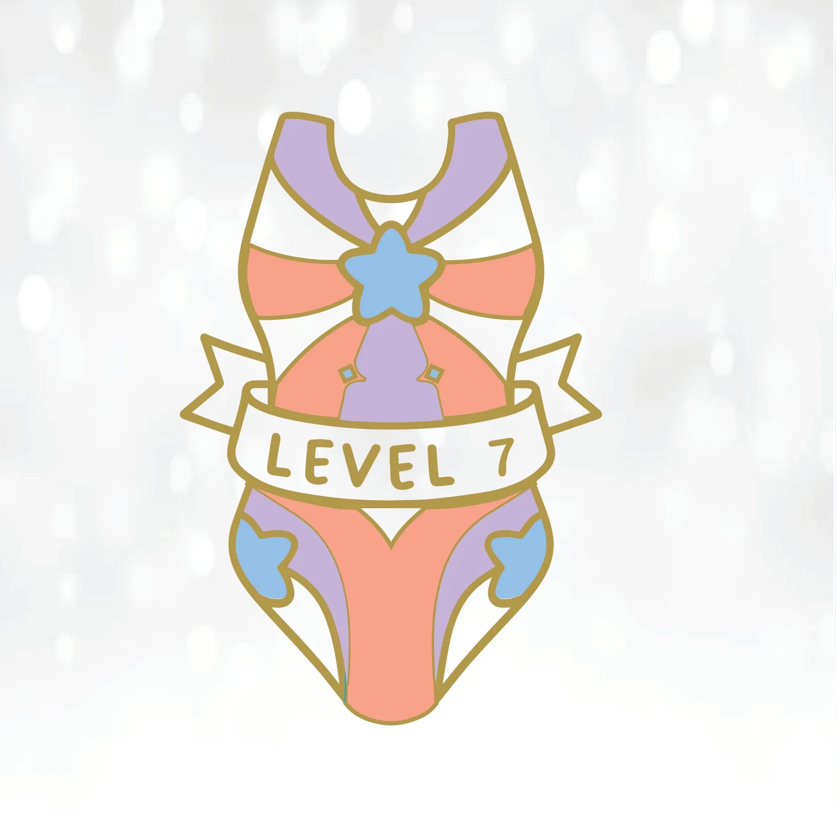 Leotard Level Pin- Level 1-10